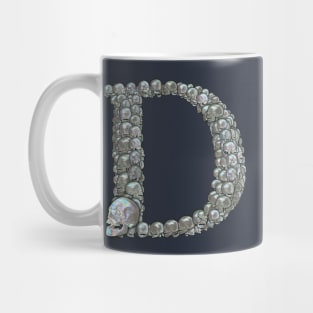 Tahitian Pearl Skull Monogram D Mug